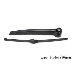 ARKA SİLECEK KOLU VE SÜPÜRGESI VW GOLF VI SEAT LEON 2008 2012 280MM resmi