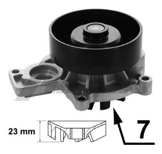 SU POMPASI BMW F45 F48 F39 MİNİ F54 F55 F56 F60 B47 resmi