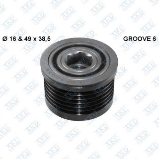 ALTERNATÖR KASNAĞI RULMANLI LGN II 01- -MGN II-III 08- -VİVARO-TRAFİC II 06- -MASTER II 1.9DCI resmi