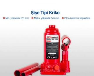 HİDROLİK ŞİŞE TİP KRİKO .. ( 2 TON ) resmi