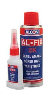 FITIL PLASTIK AKSAM MDF YAPISTIRICI AL FIX ULTRA HIZLI SET (200ML) resmi