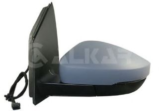 DIS DİKİZ AYNASI SOL ELEKTRİKLİ ASFERIK ISITMALI ASTARLI SİNYALLI 6 PIN VOLKSWAGEN POLO 2010-2017 resmi