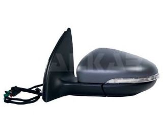 DIS DİKİZ AYNASI SOL ELEKTRİKLİ ASFERIK ISITMALI ASTARLI SİNYALLI 6 PIN VOLKSWAGEN GOLF VI 2008-2012 resmi