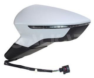 DIS DİKİZ AYNASI SOL ELEKTRİKLİ ISITMALI ASTARLI SİNYALLI SEAT LEON 2013- resmi