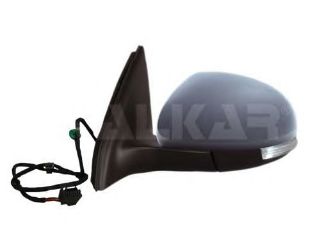 DIS DİKİZ AYNASI SOL ELEKTRİKLİ ASFERIK ISITMALI ASTARLI SİNYALLI 6 PIN VOLKSWAGEN TİGUAN 2011-2015 resmi