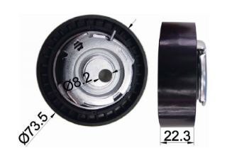 TRİGER GERGİ RULMANI KANGOO-SYMBOL-THALIA 1,4 I-1,6 I K7J10-K7M14-K7M710 08> DACİA DOKKER-LOGAN 1,4 I-1,6 I K7J10-K7M14-K7M710 04> resmi