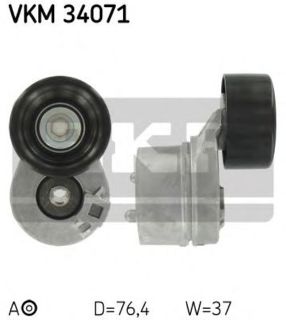 ALTERNATÖR V KAYIŞ GERGİ RULMANI KOMPLE TRANSİT V184 2.4TDCI 01>06 V347 2.4TDCI 06>14 resmi