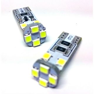 T10 - 8 LEDLİ PARK AMPULÜ CANBUS BEYAZ .. ( TAKIM ) resmi