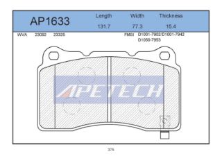 FREN BALATASI ÖN ASTRA J 09> 1.6 SDI 2.0 BITURBO CDTI INSIGNIA 08> 2.0 CDTI 2.8 V6 / LANCER 03> 2.0 16V 2.0 EVO / IMPREZA 00> / 9-5 10>12 resmi
