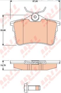 FREN BALATASI ARKA 308 07> SW PARTNER 08> PARTNER TEPEE 08> / BERLİNGO 08> resmi