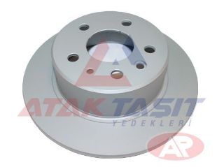 FREN DİSKI ARKA DÜZ KAPLAMALI MERCEDES S SERISI (W126) 380 SE 5 BİJON 279X10X67X70 1981-1991 resmi
