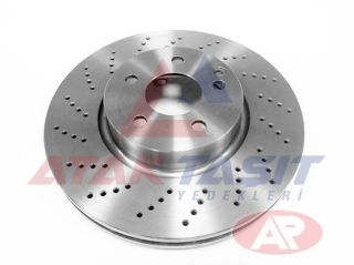 FREN DİSKI ÖN HAVALI KAPLAMALI PERFORMANS DELIKLI 5 BJN 322X32X67,1X64,5 MERCEDES C 300 CDI (W204) 2007-2014 resmi