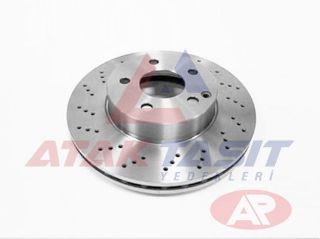 FREN DİSKI ÖN HAVALI KAPLAMALI PERFORMANS DELIKLI 5 BJN 295X28X67X64,5 MERCEDES C 180 (S204) 2007- resmi