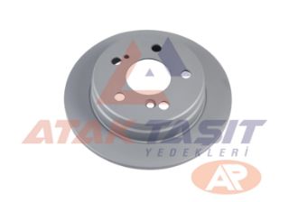 FREN DİSKI ARKA DÜZ KAPLAMALI MERCEDES 190 (W201) 2.0 5 BİJON 258X9X67X53,5 1982-1993 resmi