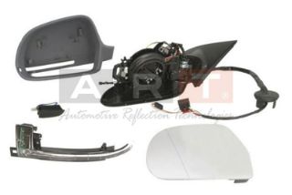 DIŞ DİKİZ AYNASI ELEKTRİKLİ ISITMALI SİNYALLİ ASTARLI HAFIZALI ÇEVR.AYDIN ASFERİK BLİS SOL A6 08-10 resmi
