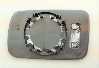 DIŞ DİKİZ AYNA CAMI ISITMALI ASFERİK MAVİ CAM SOL 3 SERİSİ E46 2D COUPE-7 SERİSİ E65 98-05 resmi