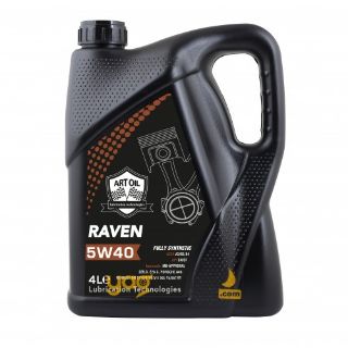 ART OIL RAVEN 5W40 MOTOR YAĞI (FULL SENTETİK) resmi