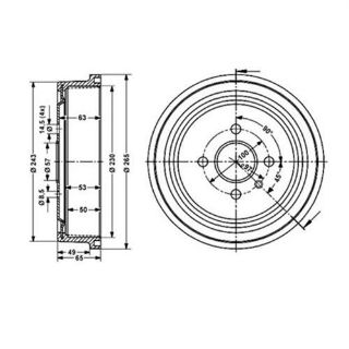 ARKA KAMPANA ASTRA G/H 04 COMBO C resmi