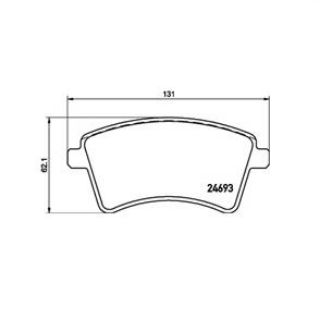 ÖN BALATA KNG III 1.6 16V-1.5 DCI 02/08 MERCEDES CITAN 12 resmi