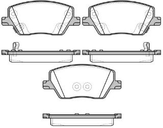 ÖN BALATA FIAT EGEA 1.3-1.4-1.6-1.6D resmi