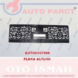 PLAKA ALTLIĞI ÜNİVERSAL PA01 HIRDAVAT resmi