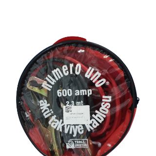AKÜ TAKVİYE KABLOSU METAL MAŞALI - 600 AH. ÇANTALI HIRDAVAT resmi
