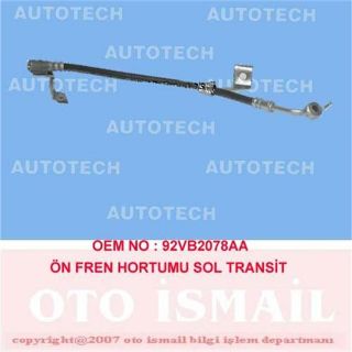 ÖN FREN HORTUMU SOL TRANSİT resmi
