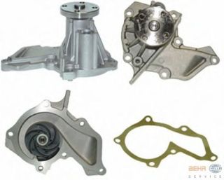 DEVİRDAİM SU POMPASI MAZDA 121 MAZDA II FİESTA 1,2 / 1,4 ZETEC FOCUS 1,6 ZETEC FUSİON 1,4 ZETEC VOLVO  S40 V50 1,25 / 1,4 / 1,6 03> resmi