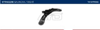 SALINCAK MEGANE II 02-08  SCENİC II 04-08 ROTİLLİ SAC 16MM ALT SAĞ resmi