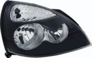 FAR+SİNYAL SAĞ CLİO II-SYMBOL II 04>(ELEKTRİKLİ)(H7+H1)SİYAH KAPAKLI resmi