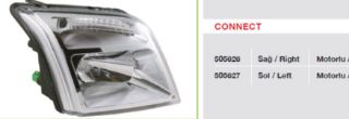 KOMPLE FAR AYARLI (MOTORLU) FORD CONNECT 02>12 SAG resmi