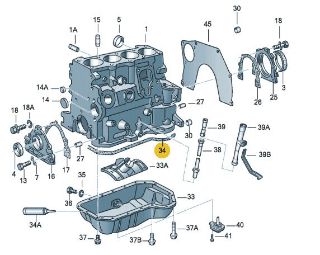 KARTER CONTASI PASSAT A4 1.8 95>00 resmi