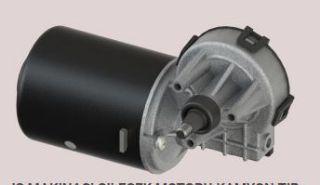 SİLECEK MOTORU 12V HIDROMEK IS MAKINASI ÖN CAM resmi