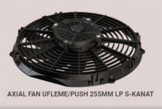 FAN MOTORU 12V UFLEME 10 AKSIYEL S KANAT DUSUK PROFIL resmi