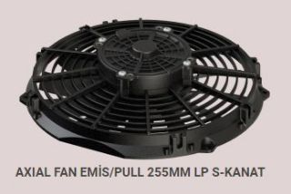 FAN MOTORU 24V EMIS 10 AKSIYEL S KANAT DUSUK PROFIL resmi