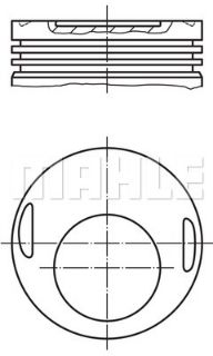 PİSTON M.BENZ M102 190-200E 84 89 22 PİM 89.5 resmi