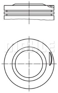 PİSTON 89.00MM STD W201 190E W124 200E W463 200GE 2.0I 88- 102.962/963/965 resmi