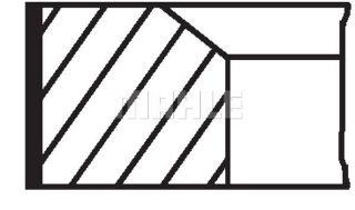 SEKMAN 102 95.50 MM 1.75 2 3.5-MS M102 190E 200E 95.5 MM 1.75/2/3.5 SEGMAN resmi