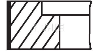 SEGMAN STD. (OM628.960/962/963, 86.00mm) W220 00>05 W163 01>05 W463 00>06 resmi