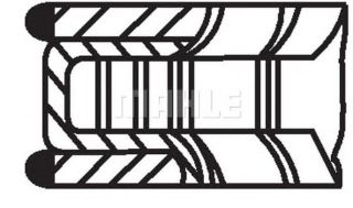 SEGMAN 73.00MM 0.50 ASTRA G 1.2I 16V CORSA C 1.2 I 16V 98- X12XE Z12XE resmi