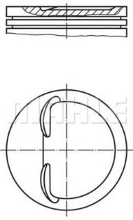 PİSTON 86.60MM 0.60 TİPO TEMPRA SLX 1.6 88- resmi