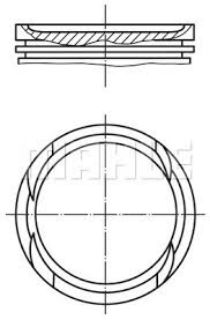 X MOTOR PİSTON SEGMAN 0.50 73MM ASTRA J-INSIGNIA A-CRUZE 10 1.4 14NET resmi