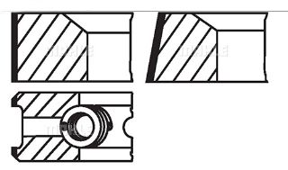 SEGMAN STD 84 MM (FIAT: TEMPRA 2.0 IE 16V) resmi