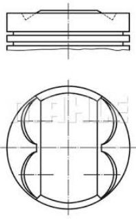 PİSTON 86.40MM STD MAREA BRAVA PALİO ALBEA 1.6 16V 95- 182A4/A6 178B3 resmi