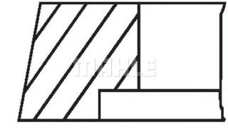 SEGMAN 94.40mm STD MASTER DUCATO 2.8 TDI 2.8 JTD 98- 8140.43 S9W 700/702 (EURO 2) resmi