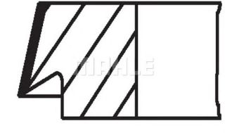 SEGMAN 73.90MM 0.50 ASTRA G-H-CORSA C-D 1.0 1.2 1.4 8V 01-Z10XEP Z12XEP Z14XEP EURO 4 A12XER-A14XER resmi