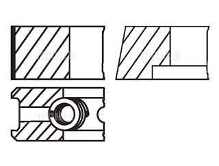 SEGMAN STD 86.4 MM (FIAT: TEMPRA) resmi