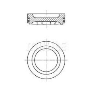 PİSTON 81.50MM 0.50 R9 R11 FLASH 1700 F2N 740 resmi