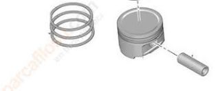 PİSTON 78.50MM STD 206 307 1.6 16V TU5JP4  (EURO3) resmi
