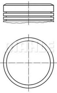 PİSTON 79.00MM 0.50 206 307 1.6 16V TU5JP4  (EURO3) resmi